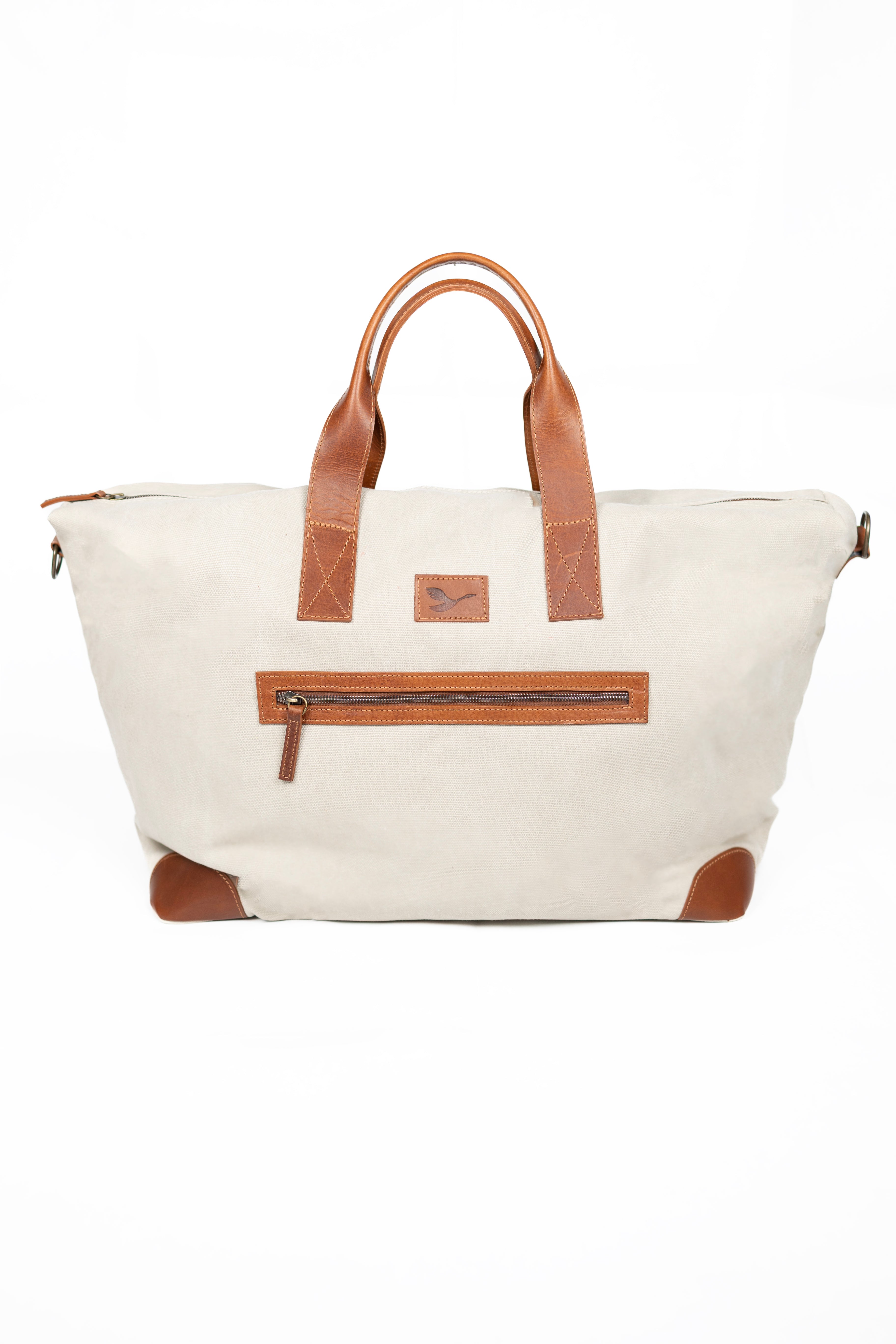 Lingua d’Oca Borsone Asia in Tessuto Canvas | Ampio e Leggero | 68x28x37 cm