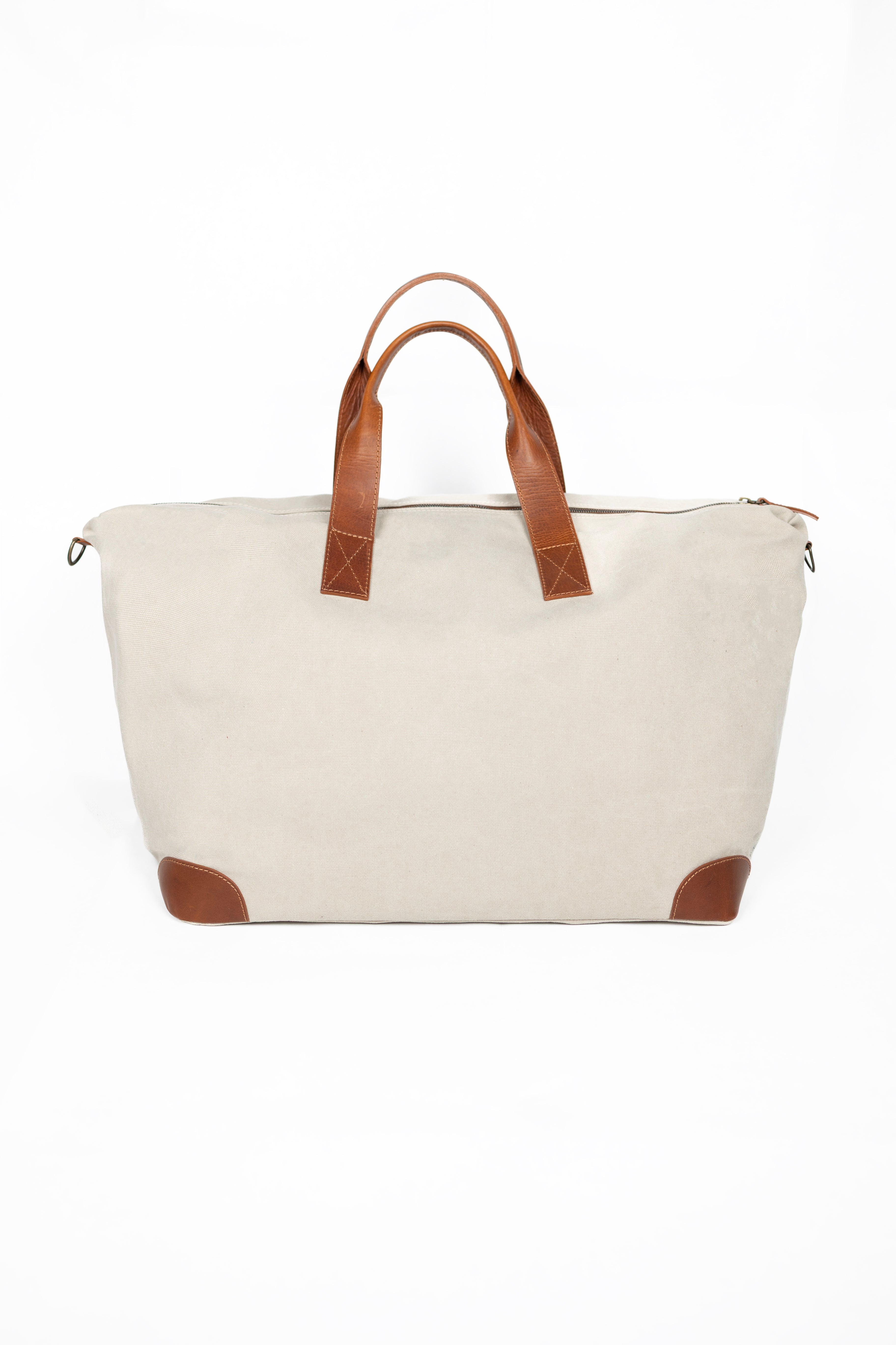 Lingua d’Oca Borsone Asia in Tessuto Canvas | Ampio e Leggero | 68x28x37 cm