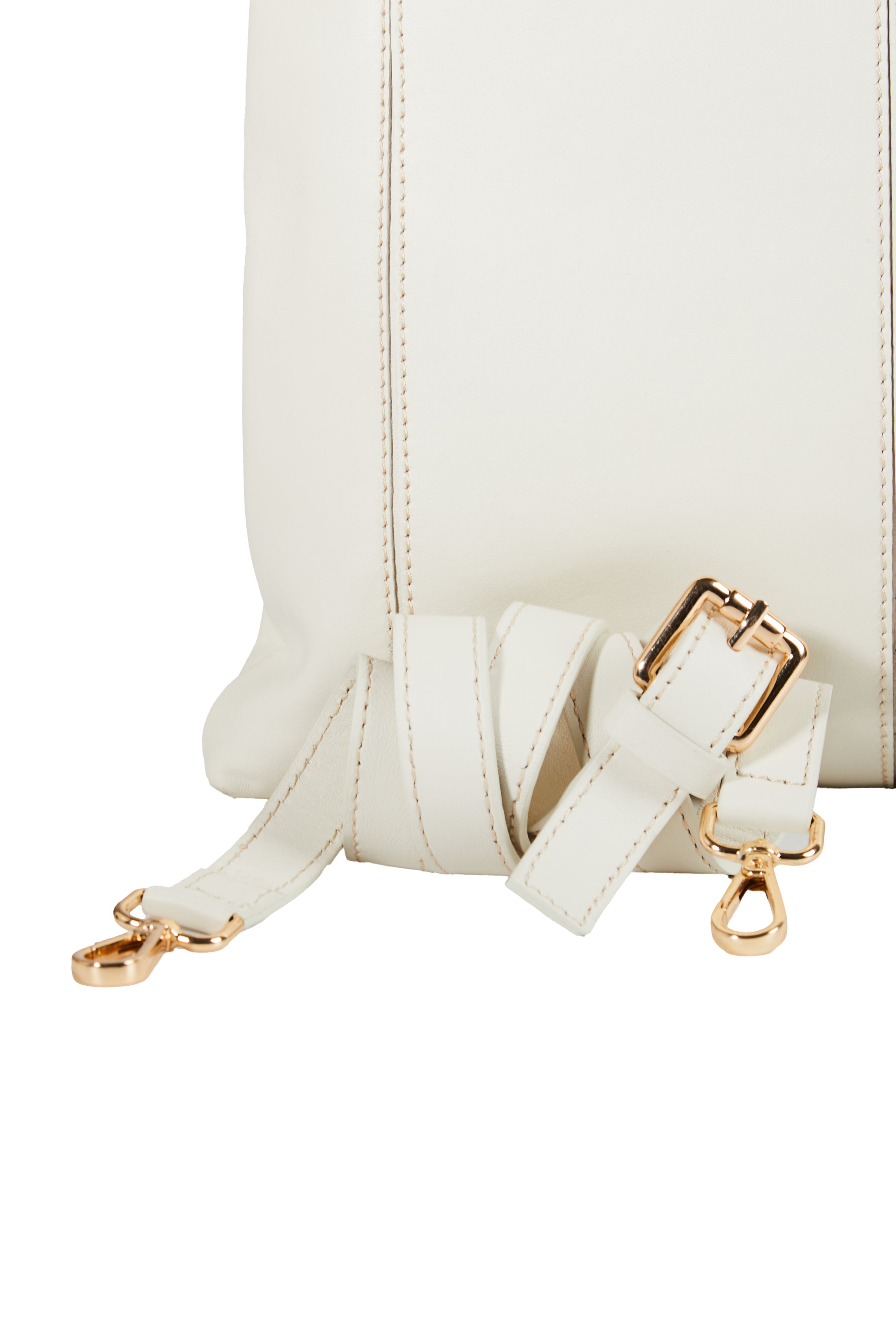 Lingua d’Oca Viola Borsa in Pelle Liscia Nappa Capretto con Manico Intrecciato 44x40x4 cm